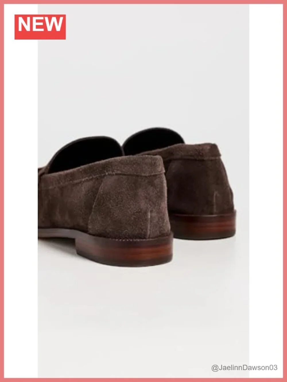 Women's Suede Moc Toe Loafers Slip On Penny Strap